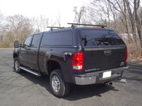 Chevy Z Cap with Yakima Rack Angled